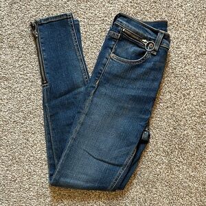 Rag & Bone Skinny Jeans with Zippers